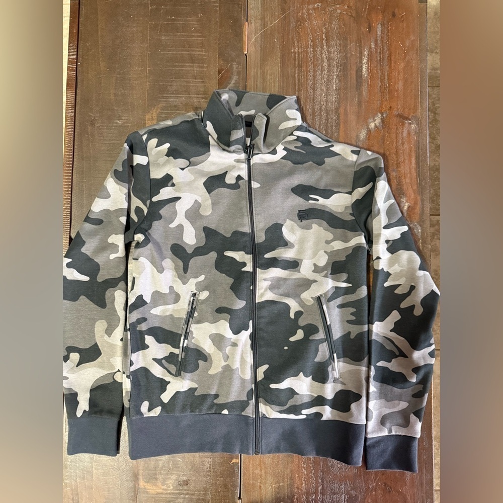Flint Park Men’s Camo Zip-Up Jacket NWOT **DISCOUNTED SHIPPING**